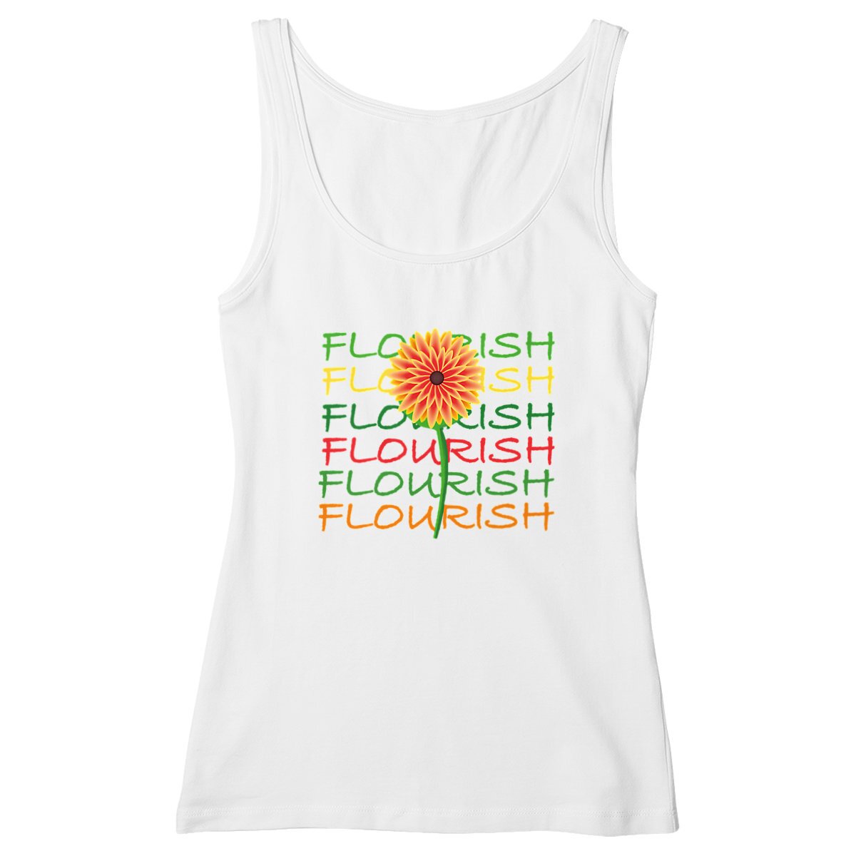 Flourish 2 Slim fit women's Tank Top