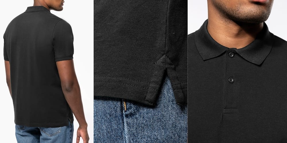Men's Piqué Polo Shirt - 100% Organic Cotton, Classic Fit, Let's Do Better Men's Polo Shirt