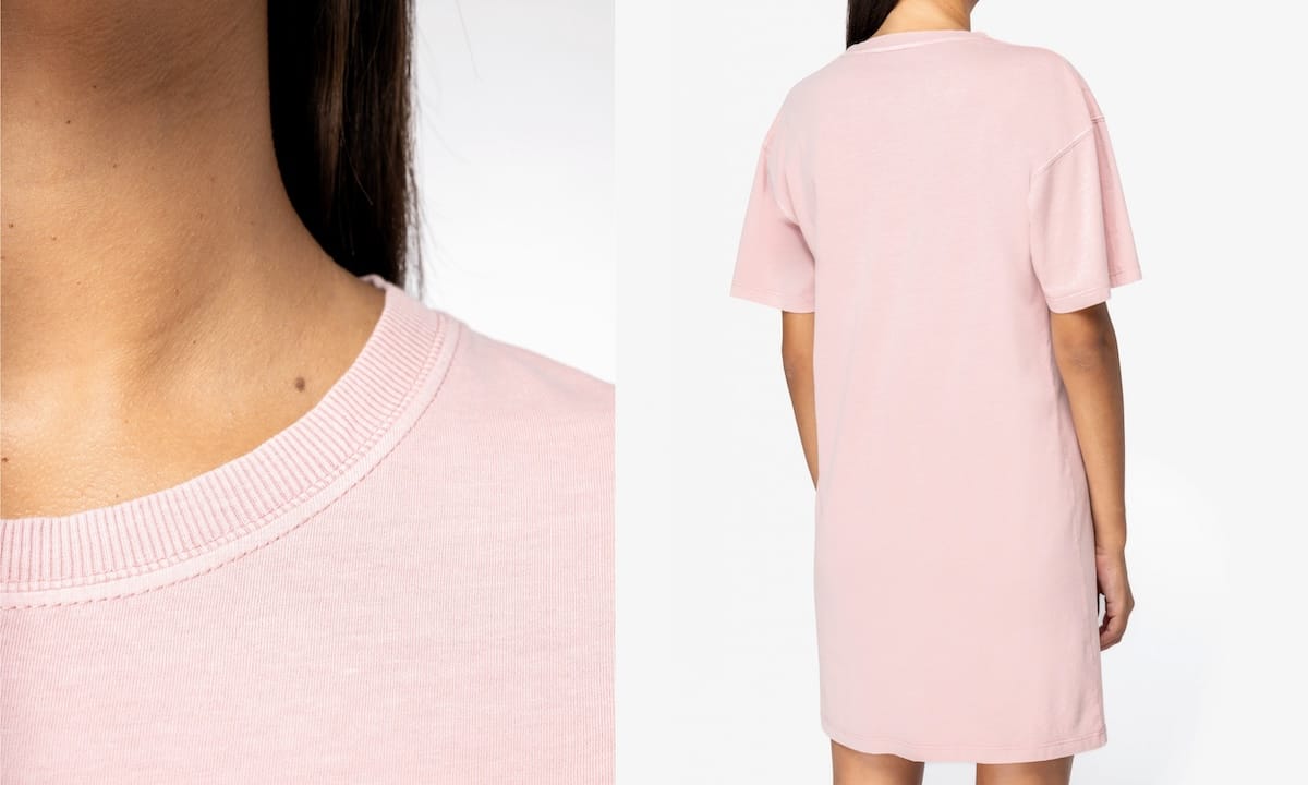 Women's Organic Cotton T-Shirt Dress - Lightweight & Stylish, Let's Do Better Women's T-Shirt Dress