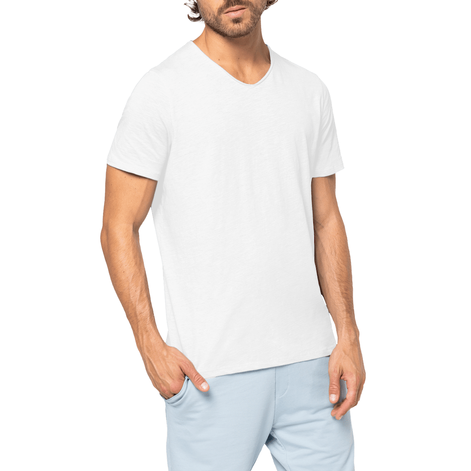 Men's Slub T-Shirt - Organic & Recycled Cotton, Oversized Fit, Let's Do Better Men's Slub T-Shirt